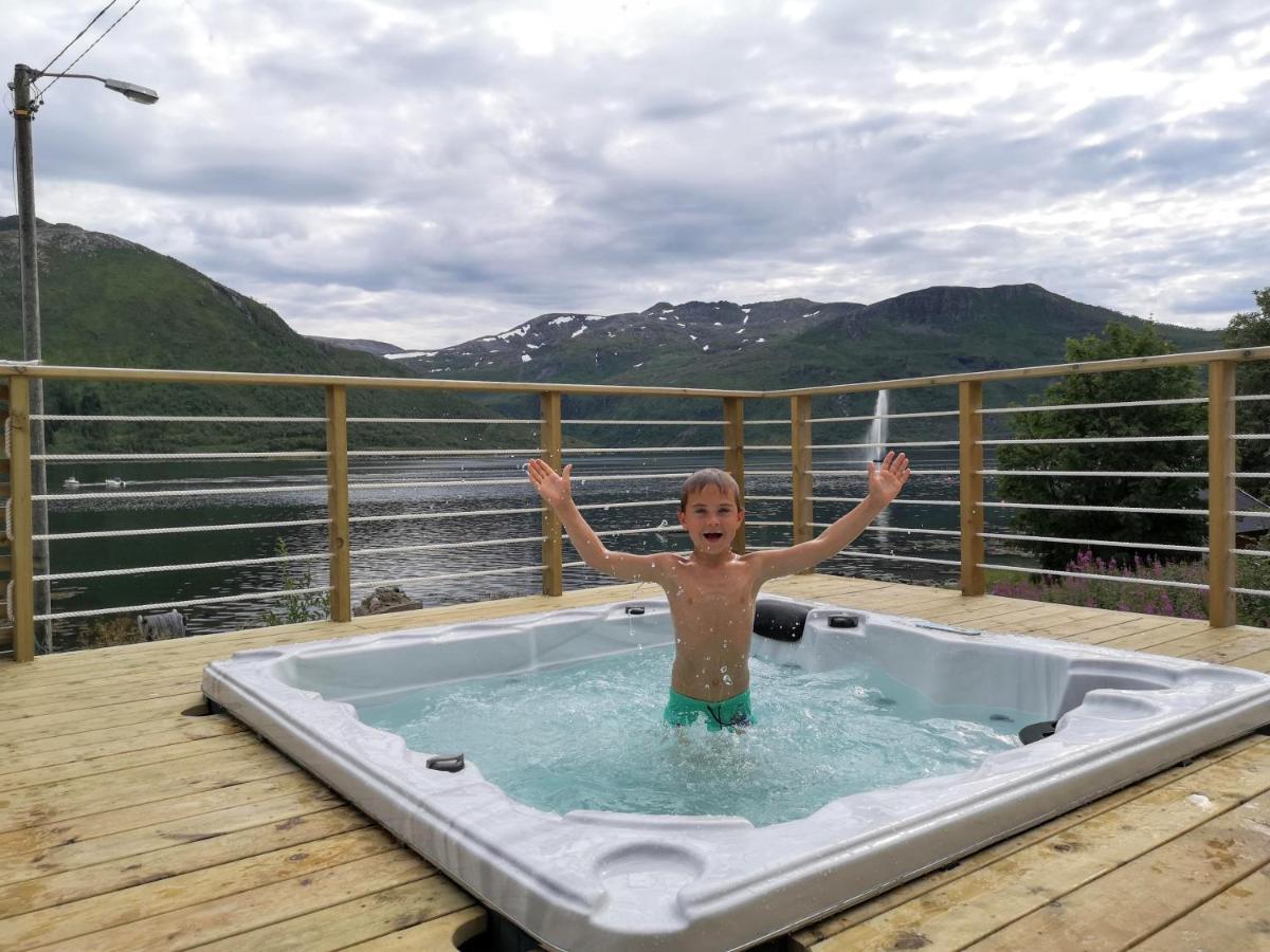 Waterfront Senja Apartman Torsken Kültér fotó