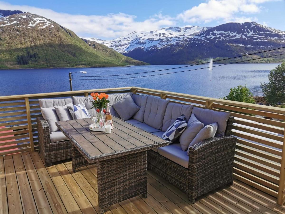 Waterfront Senja Apartman Torsken Kültér fotó