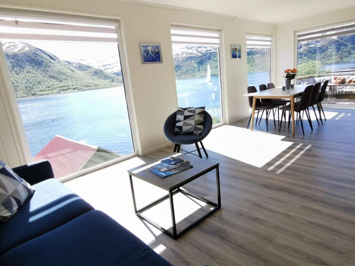 Waterfront Senja Apartman Torsken Kültér fotó