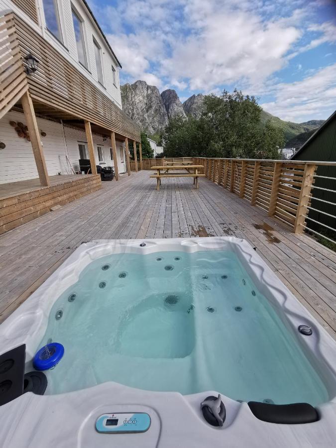 Waterfront Senja Apartman Torsken Kültér fotó